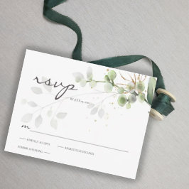 Klassieke Eucalyptus Groenelementen RSVP Kaartje
