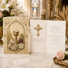 Klassieke Eucharistische Zegeningen Katholieke Sch Kaart