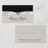 Klassieke evenementen | luxueus visitekaartje (Voorkant / Achterkant)