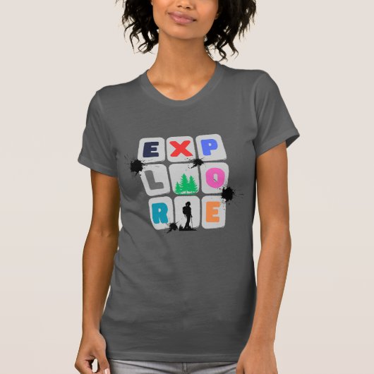 Klassieke Explore T-shirt (Voorkant)