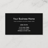 Klassieke extracator Pest Control Iron Grens Grene Visitekaartje (Achterkant)