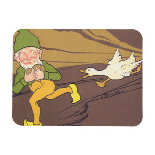 Klassieke fabel van de gans die de gouden eieren l magneet