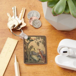 Klassieke Fabels van Aesopus, Vos, Haantje en de H Sleutelhanger