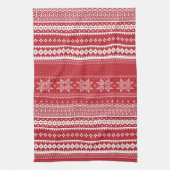 Klassieke Fair Isle-theedoek Theedoek (Verticaal)