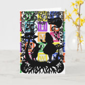 Klassieke Fairy Tale. Blanco Kaart (Gele Bloem)