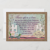Klassieke Fairy Tale Invitation for Twins Kaart (Voorkant)