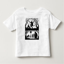 Klassieke Fairy Tale uniek ontwerp. Kleuter T-shir Kinder Shirts
