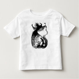 Klassieke Fairy Tale. Uniek ontwerp. Toddler T-Shi Kinder Shirts