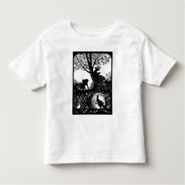 Klassieke Fairy Tale. Uniek ontwerp. Toddler T-Shi Kinder Shirts