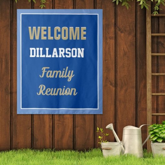 Klassieke, familiereünie achtergrond wandkleed