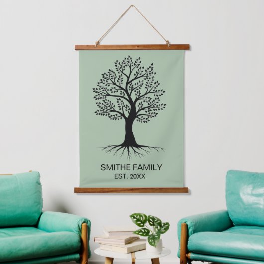 Klassieke Family Tree Tapestry Wall Art Hangend Wandkleed (Woonkamer)