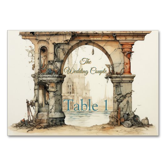 Klassieke Fantasie Kunst Kaart (Voorkant)