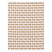 Klassieke Fast Food Pairing Burger and French Frie Tafelkleed (Voorkant)