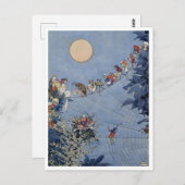 Klassieke feeënkunst William Heath Robinson Briefkaart (Voorkant / Achterkant)