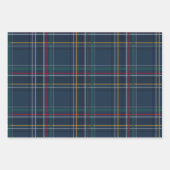 Klassieke feestdag en kerststerren inpakpapier vel (Voorkant)