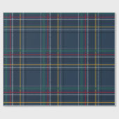 Klassieke feestdag voor kerstviering cadeaupapier (Vlak)