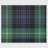 Klassieke feestdag voor kerstviering cadeaupapier (Vlak)