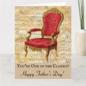 Klassieke feestdagen voor verstopte beige vel muzi kaart (Voorkant)