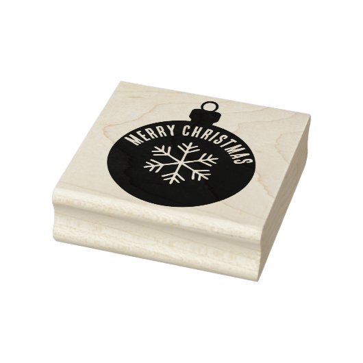 Klassieke feestelijke kerstversiering rubberstempel (Stempel)