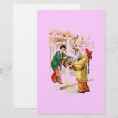 Klassieke feiletten briefpapier (Voorkant / Achterkant)