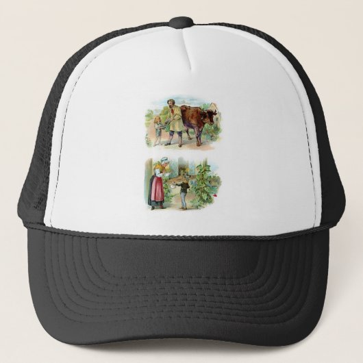 Klassieke feiletten trucker pet (Voorkant)