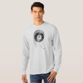 Klassieke FIAT 500 Cinquescento-snelheidsmeter T-shirt (Voorkant volledig)