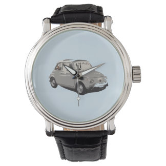 Klassieke fiat 500 horloge