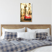 Klassieke Fiat 500 in Italië Canvas Afdruk (Insitu (Slaapkamer))