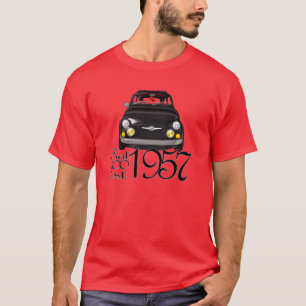 Klassieke Fiat 500 t-shirt