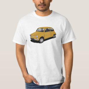 Klassieke Fiat 600 Kleine Stadswagen T-shirt
