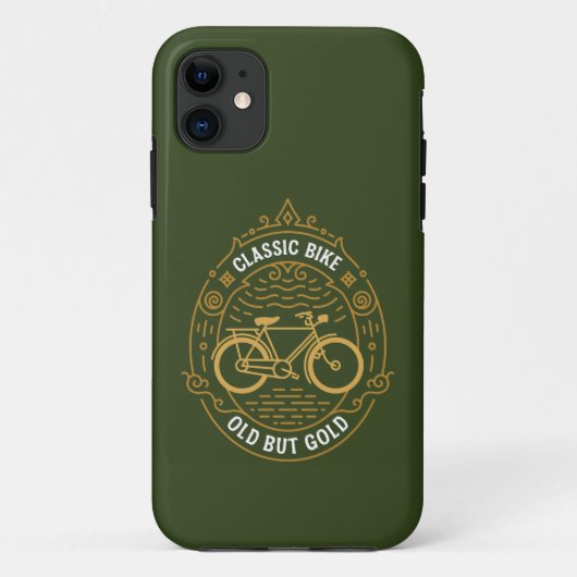 Klassieke fiets 1 Case-Mate iPhone case (Achterkant)