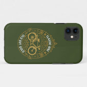Klassieke fiets 1 Case-Mate iPhone case (Achterkant (horizontaal))