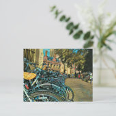 Klassieke fietscadeaus briefkaart (Staand voorkant)