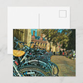 Klassieke fietscadeaus briefkaart (Voorkant / Achterkant)