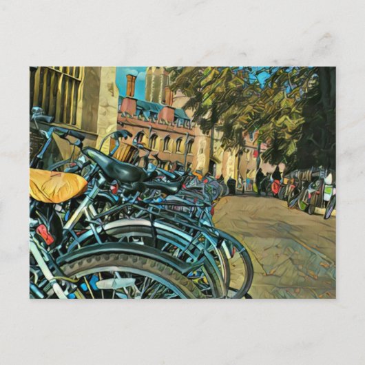 Klassieke fietscadeaus briefkaart (Voorkant)