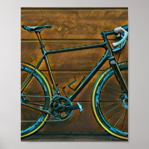 Klassieke fietscadeaus mountainbike cadeaus poster