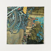 Klassieke fietscadeaus wandkleed (Voorkant (horizontaal))