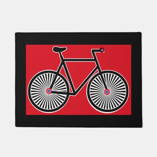 Klassieke fietsdoelbundel deurmat (Voorkant)
