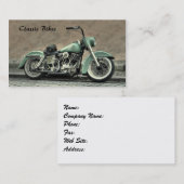 Klassieke fietsen visitekaartje (Voorkant / Achterkant)