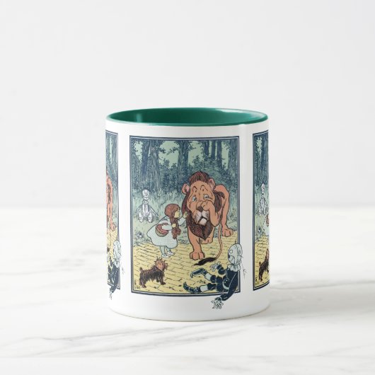 Klassieke figuren uit De Wizard van Oz, Gele Bakst Mok (Midden)