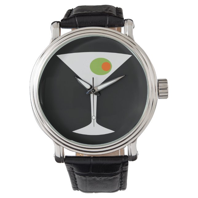 Klassieke film Martini kijken Horloge (Voorkant)