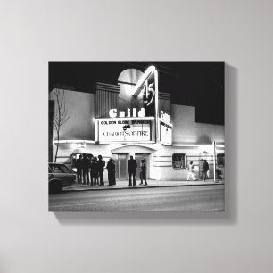 Klassieke Film Theater Canvas Print
