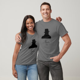 Klassieke film van 1950s Buff film Noir Lover T-Sh T-shirt