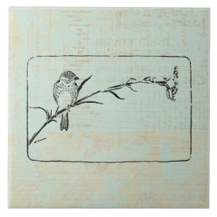 Klassieke finch Bird  Art Tegeltje