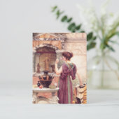 Klassieke Fine Art Vrouw Briefkaart (Staand voorkant)