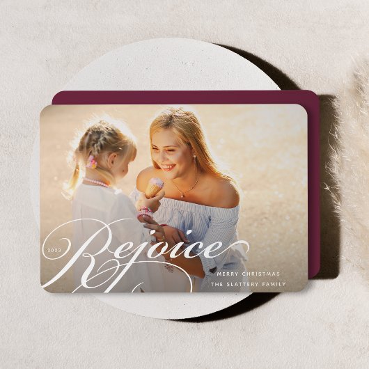 Klassieke Flair | Kerst Foto Kaart