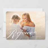 Klassieke Flair | Kerst Foto Kaart (Voorkant)