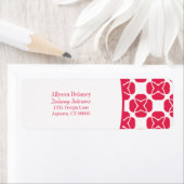 Klassieke flair Return Address Label (Insitu)