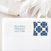 Klassieke flair Return Address Label (Insitu)