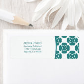 Klassieke flair Return Address Label (Insitu)